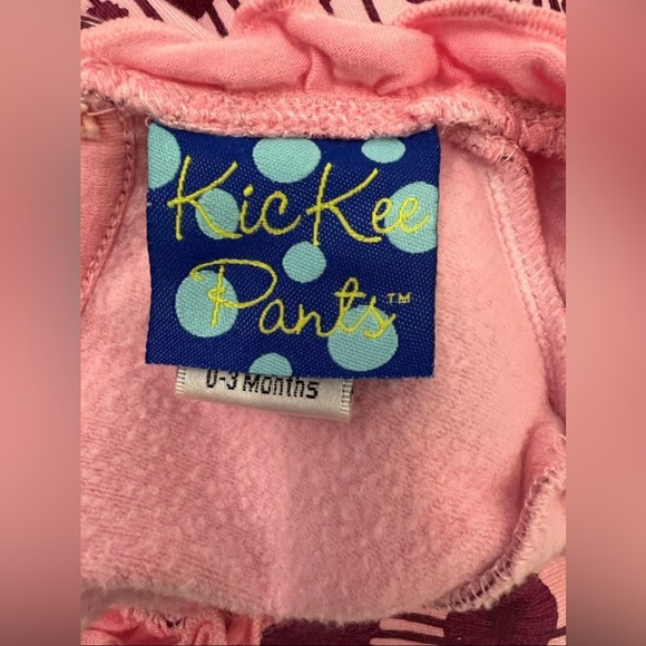 Kickee Pants 0-3 Month Dress with Matching Diaper Cover (Rare Set!) - Picture 3 of 5